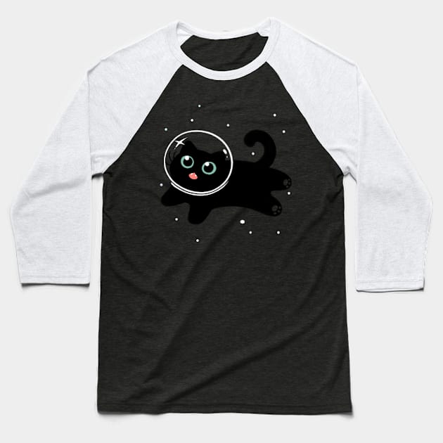 2001: A Space Nyaa-dessy Baseball T-Shirt by Starling